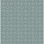 A-Street Prints Larsson Teal Ogee Wallpaper - SKU 2970-26133