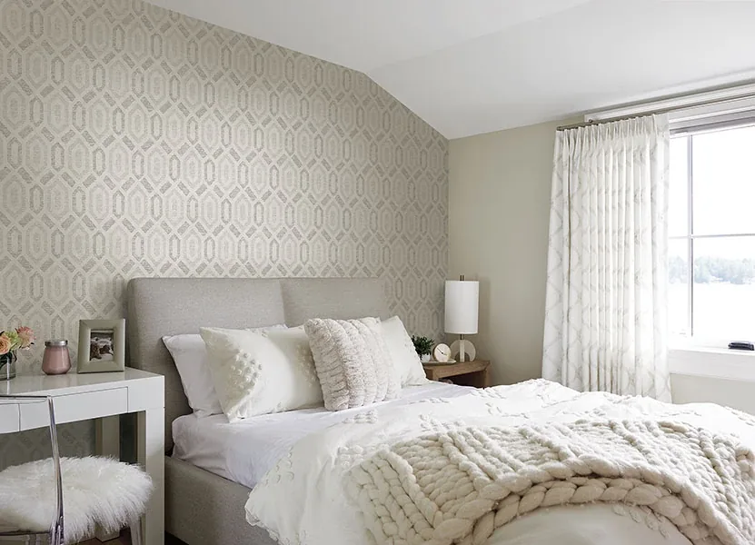 A-Street Prints Latona Platinum Diamond Geometric Wallpaper - SKU 2976-86539