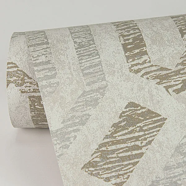 A-Street Prints Latona Platinum Diamond Geometric Wallpaper - SKU 2976-86539