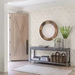 A-Street Prints Laurel Bone Ogee Wallpaper | Wallpaper Twins A-Street Prints Laurel Bone Ogee Wallpaper - SKU 2861-25722