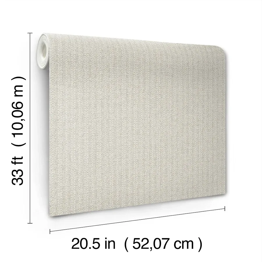 A-Street Prints Lawndale Taupe Textured Pinstripe Wallpaper - SKU 4122-27027