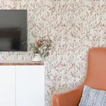 A-Street Prints Leandra Coral Floral Trail Wallpaper - SKU 2975-26239