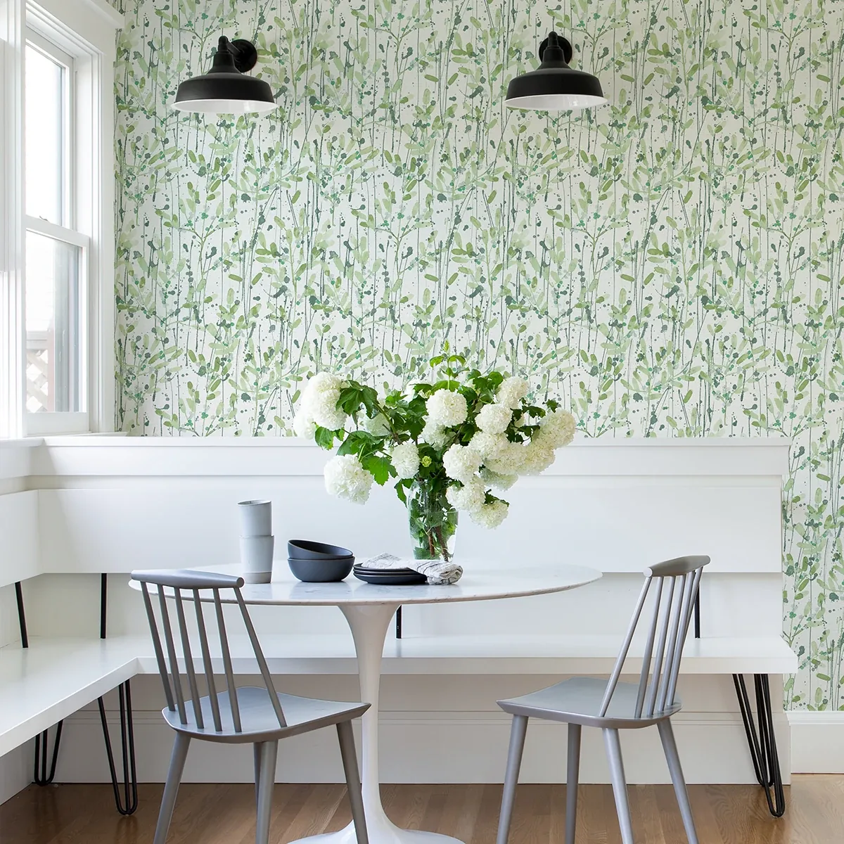 A-Street Prints Leandra Green Floral Trail Wallpaper | Wallpaper Twins A-Street Prints Leandra Green Floral Trail Wallpaper - SKU 2975-26241