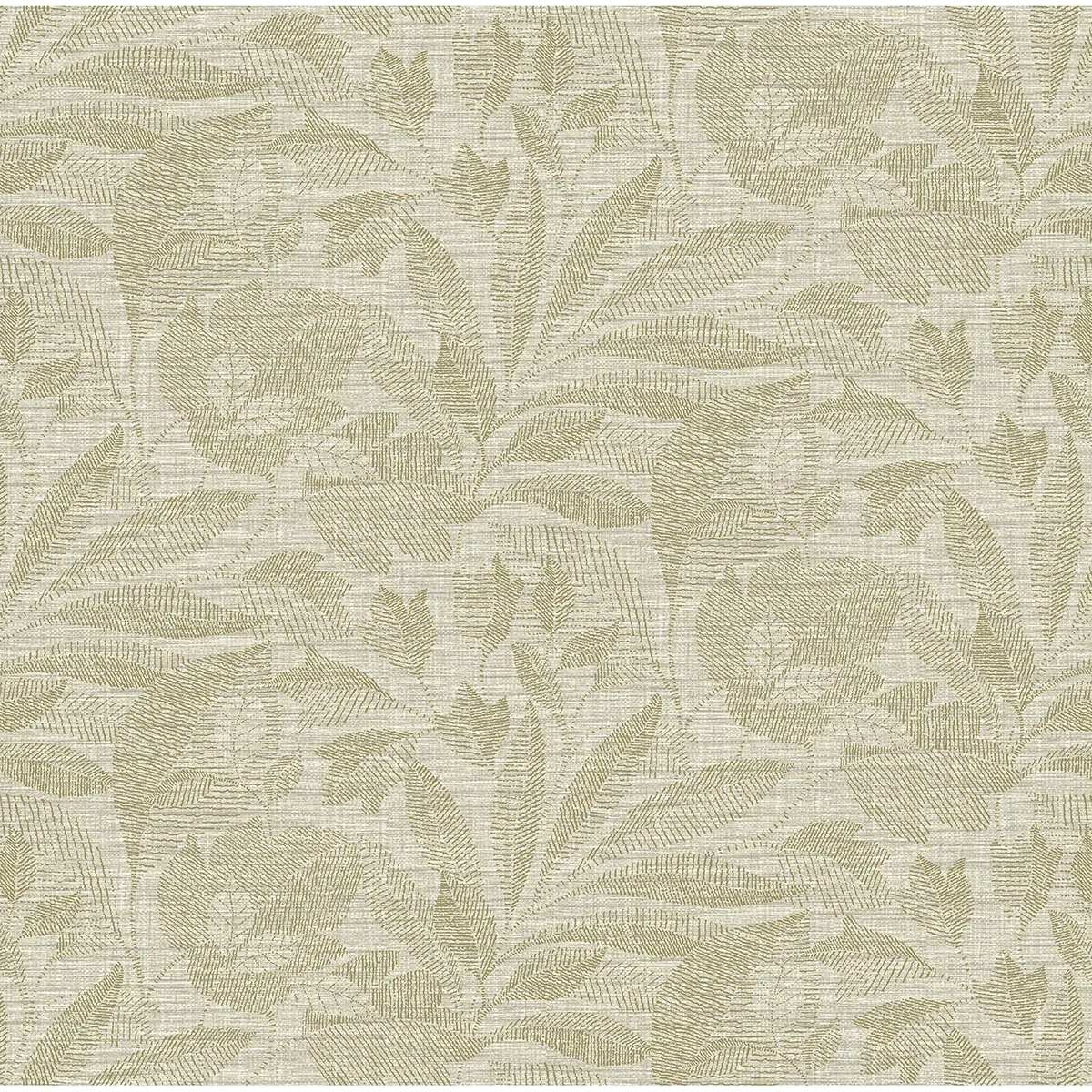 2972-86150 | Lei Gold Leaf Wallpaper