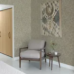 A-Street Prints Lei Neutral Etched Leaves Wallpaper - SKU 2971-86150
