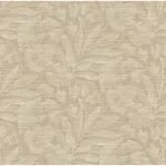 A-Street Prints Lei Wheat Etched Leaves Wallpaper - SKU 2971-86155