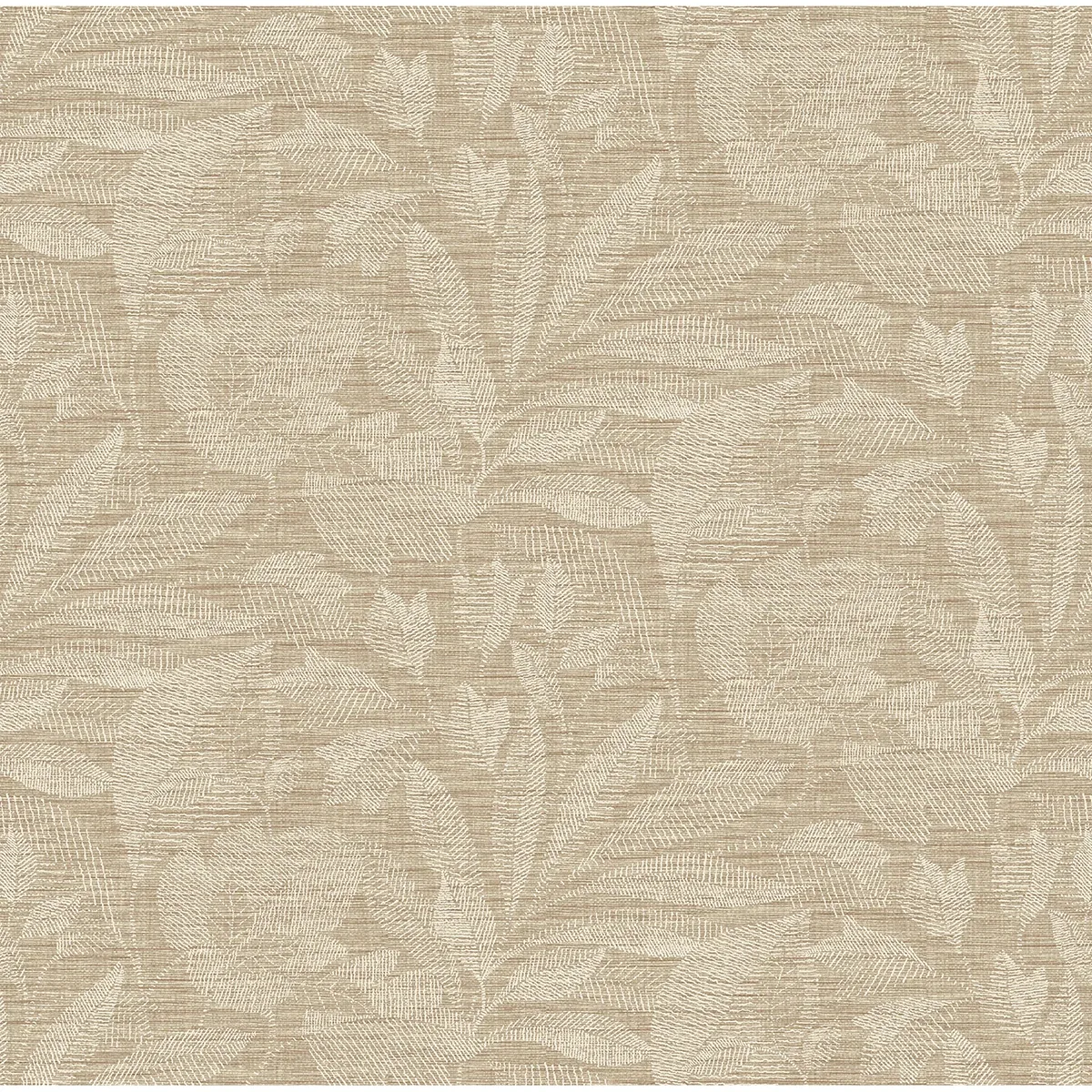 2971-86155 | Lei Wheat Etched Leaves Wallpaper