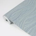 A-Street Prints Leith Blue Zen Waves Wallpaper - SKU 2971-86365