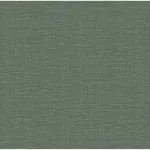 A-Street Prints Lela Green Faux Linen Wallpaper - SKU 2971-86185