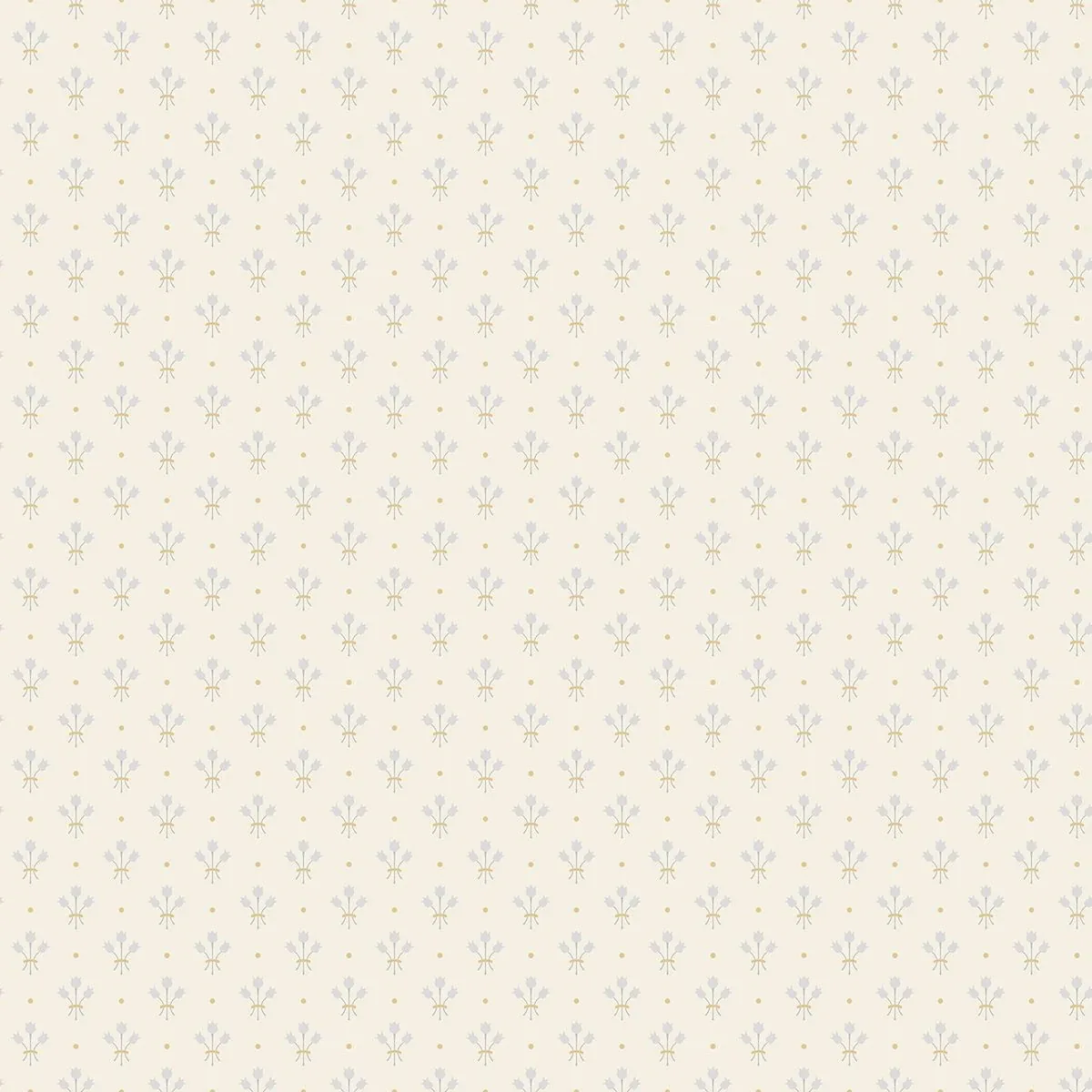 A-Street Prints Lili White Miniature Floral Wallpaper - SKU 2948-33026