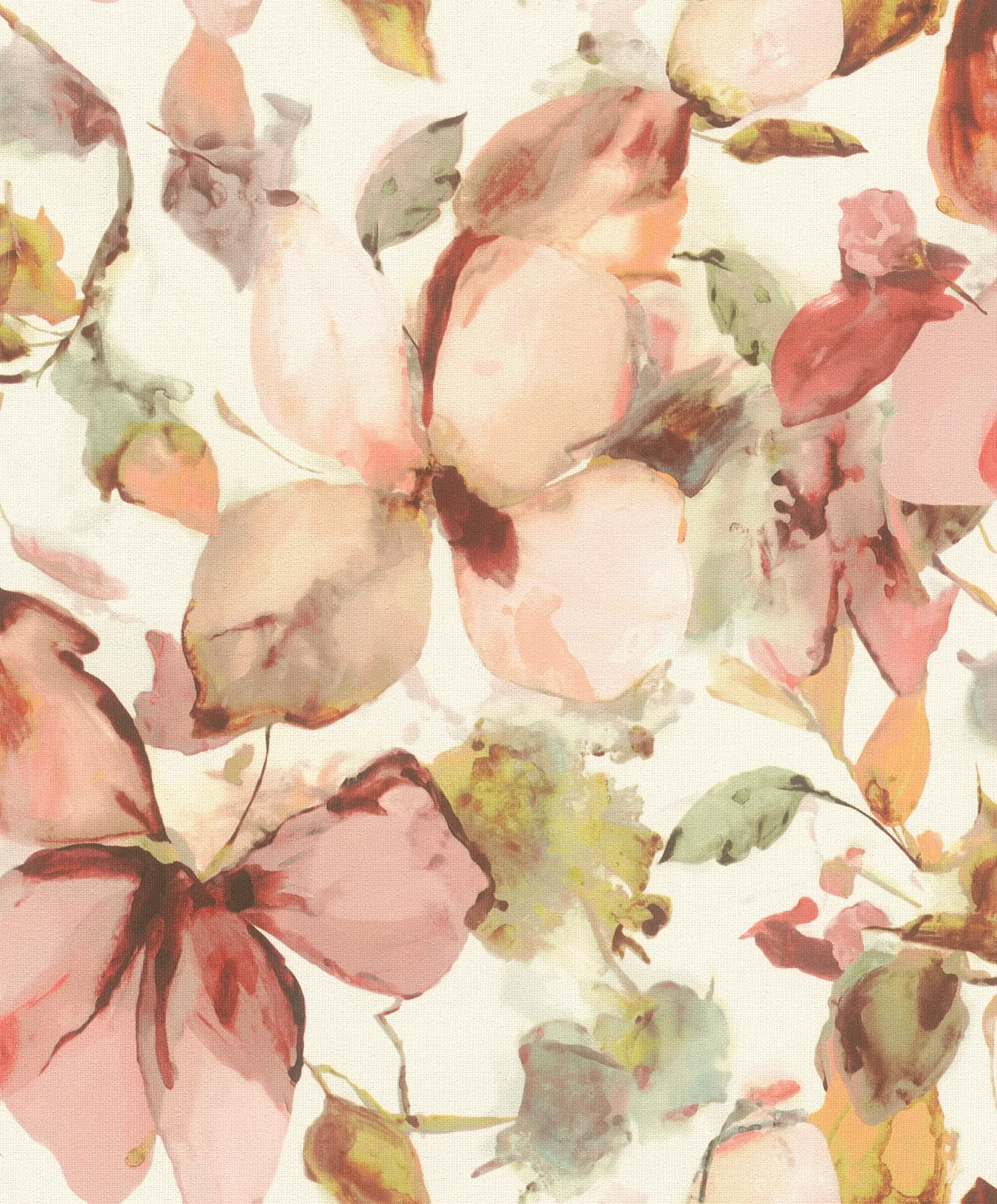 4202-481259 | Liliana Pink Floral Wallpaper