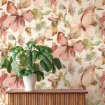 A-Street Prints Liliana Pink Floral Wallpaper - SKU 4202-481259