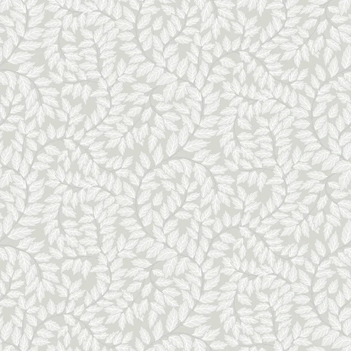 A-Street Prints Lindlöv Grey Leafy Vines Wallpaper - SKU 4143-34016