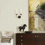 A-Street Prints Linen Ziggity Wallpaper - SKU 2785-24817