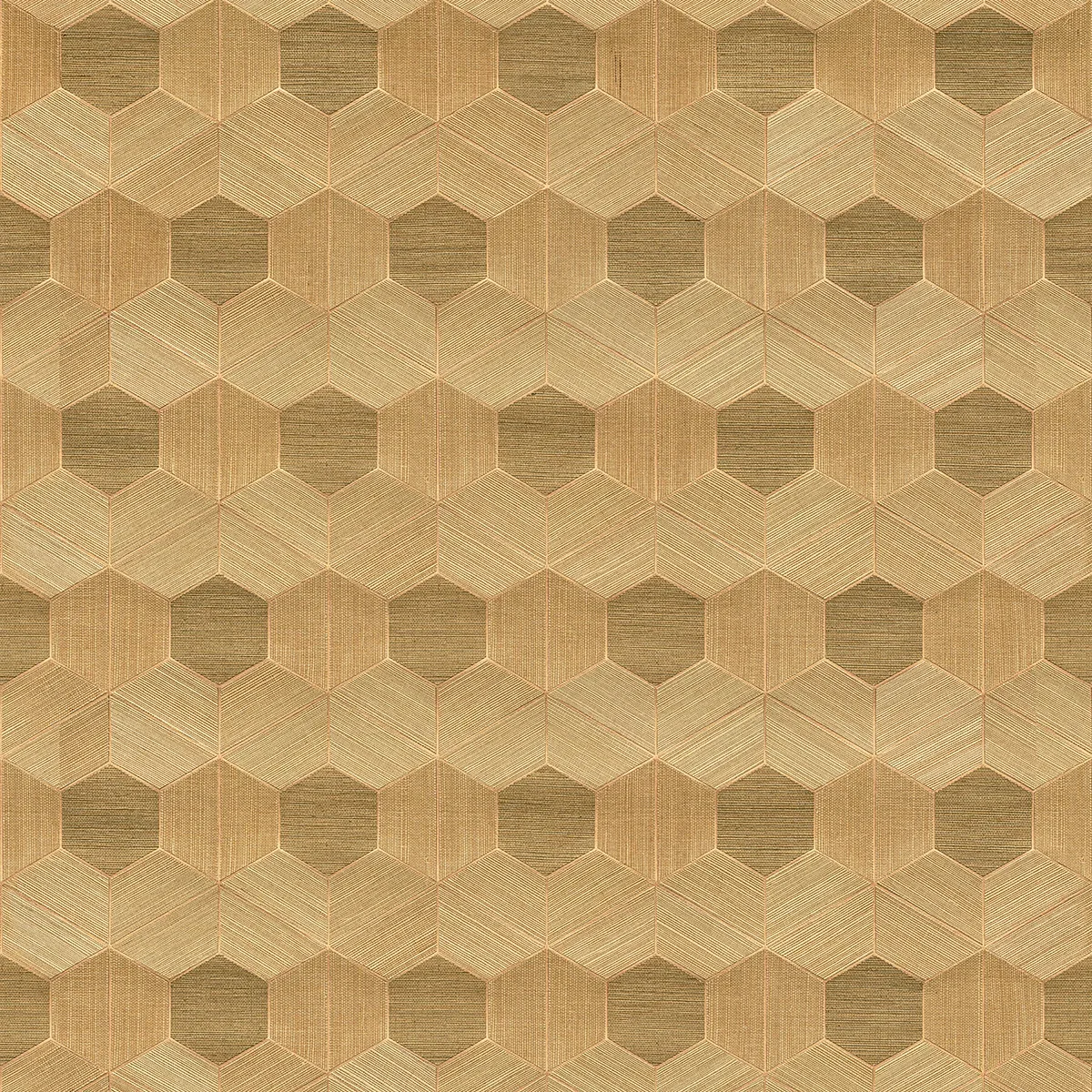 A-Street Prints Linzhi Copper Sisal Grasscloth Wallpaper - SKU 2972-86115