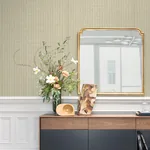 A-Street Prints Liqin Taupe String Wallpaper - SKU 2923-88028