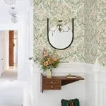 A-Street Prints Lisa Olive Floral Damask Wallpaper - SKU 4143-22017