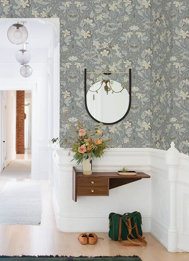 A-Street Prints Lisa Stone Floral Damask Wallpaper | Wallpaper Twins A-Street Prints Lisa Stone Floral Damask Wallpaper - SKU 4143-22018
