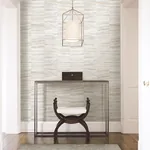A-Street Prints Lithos Grey Geometric Marble Wallpaper - SKU 2908-87121