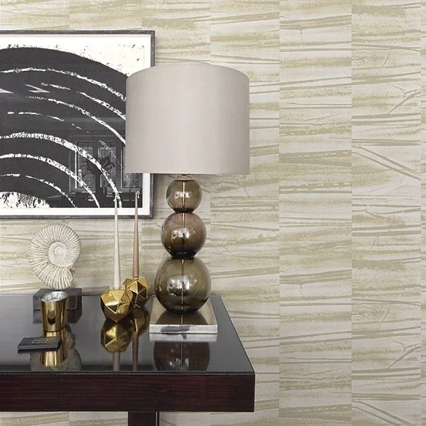 A-Street Prints Lithos Light Yellow Geometric Marble Wallpaper - SKU 2908-87120