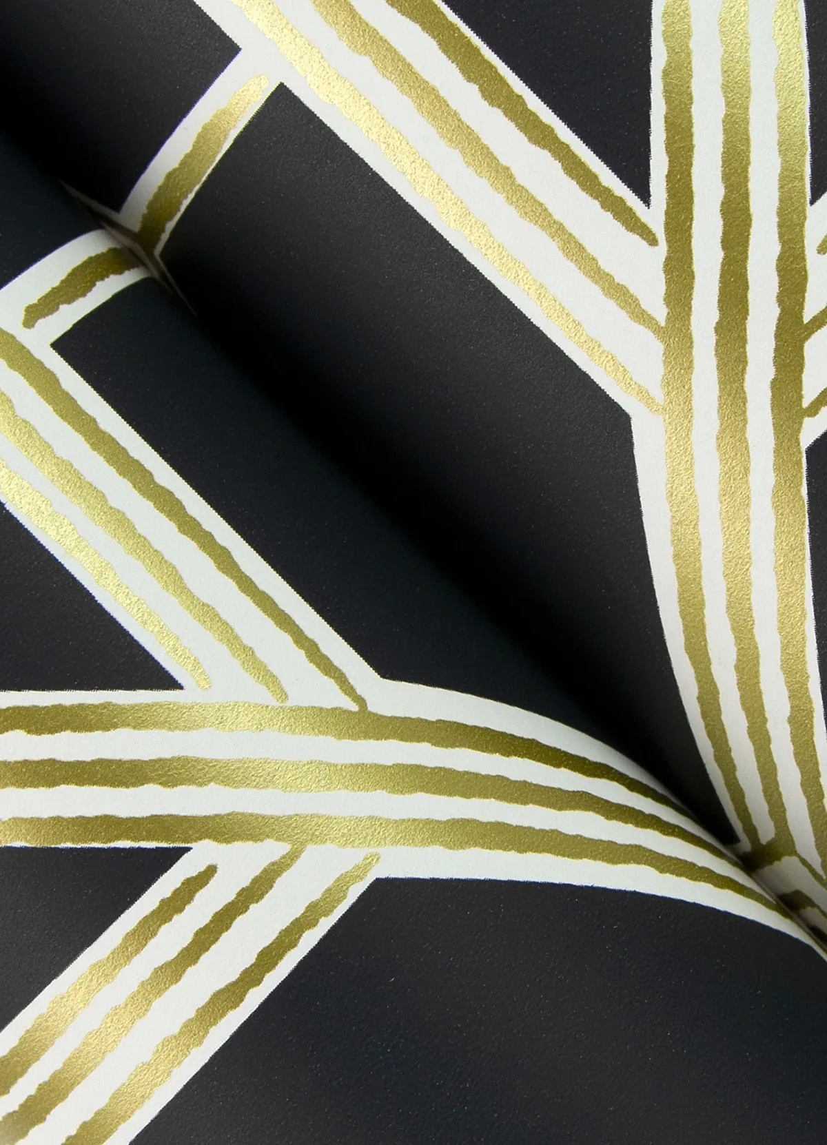 A-Street Prints Livia Black Trellis Wallpaper - SKU 4014-26409