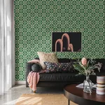 A-Street Prints Livia Green Trellis Wallpaper | Wallpaper Twins A-Street Prints Livia Green Trellis Wallpaper - SKU 4014-26410