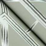 A-Street Prints Livia Grey Trellis Wallpaper - SKU 4014-26412