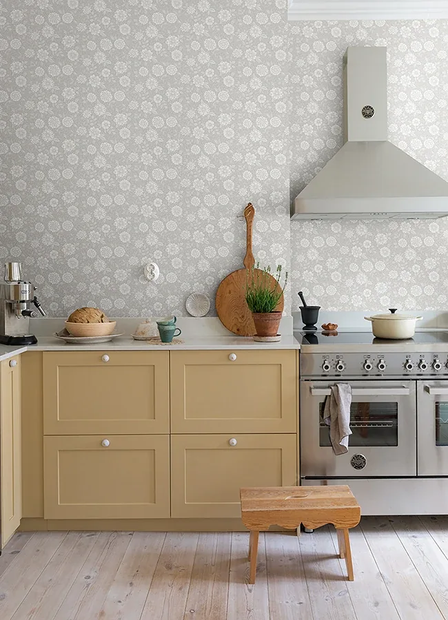 A-Street Prints Lizette Grey Charming Floral Wallpaper | Wallpaper Twins A-Street Prints Lizette Grey Charming Floral Wallpaper - SKU 4080-15909