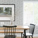 A-Street Prints Lizette Grey Charming Floral Wallpaper | Wallpaper Twins A-Street Prints Lizette Grey Charming Floral Wallpaper - SKU 4080-15909