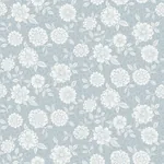 A-Street Prints Lizette Light Blue Charming Floral Wallpaper - SKU 4080-15912