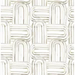 A-Street Prints Lolly Beige Arches Wallpaper - SKU 4135-27272