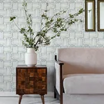A-Street Prints Lolly Teal Arches Wallpaper - SKU 4135-27270