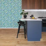 A-Street Prints Loretto Teal Citrus Wallpaper | Wallpaper Twins A-Street Prints Loretto Teal Citrus Wallpaper - SKU 2969-26026