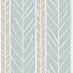 A-Street Prints Lottie Slate Stripe Wallpaper - SKU 2903-25820