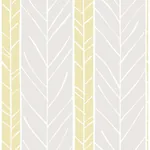 A-Street Prints Lottie Yellow Stripe Wallpaper - SKU 2903-25818