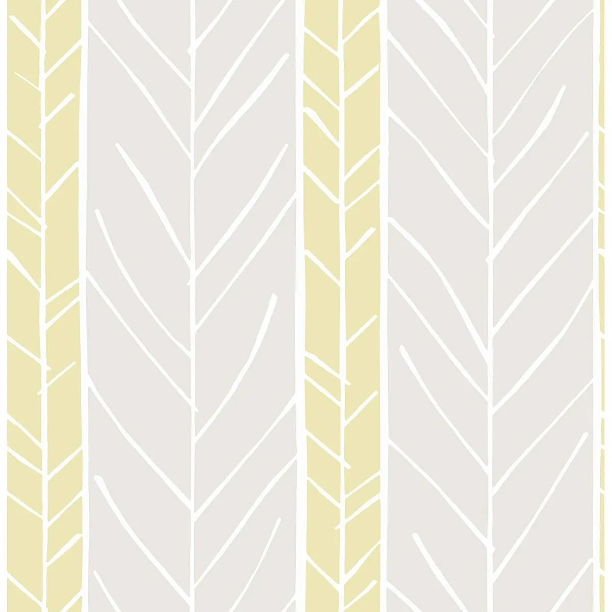 A-Street Prints Lottie Yellow Stripe Wallpaper - SKU 2903-25818