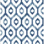 A-Street Prints Lucia Blue Diamond Wallpaper - SKU 2744-24143