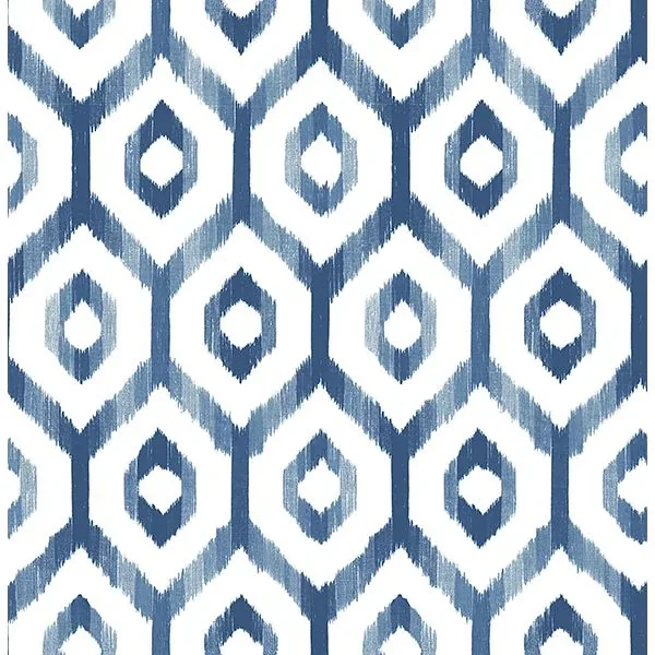 2744-24143 | Lucia Blue Diamond Wallpaper