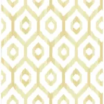 A-Street Prints Lucia Yellow Diamond Wallpaper - SKU 2744-24141