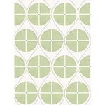 A-Street Prints Luminary Green Ogee Wallpaper - SKU 2901-25426