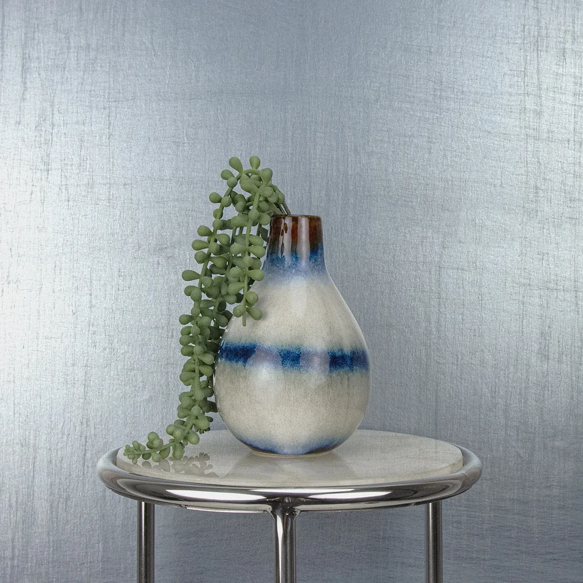 A-Street Prints Lustre Slate Silk Weave Wallpaper - SKU 2829-82003