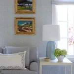 A-Street Prints Lyon Blue Geometric Key Wallpaper - SKU 4120-26847