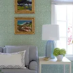 A-Street Prints Lyon Green Geometric Key Wallpaper - SKU 4120-26850