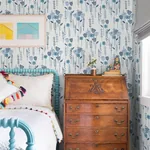 A-Street Prints Mabel Blue Floral Field Wallpaper - SKU 4135-27274