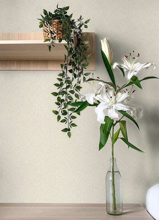 A-Street Prints Mackintosh Cream Textural Wallpaper - SKU 4046-26130