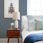 A-Street Prints Mackintosh Indigo Textural Wallpaper - SKU 4046-26127