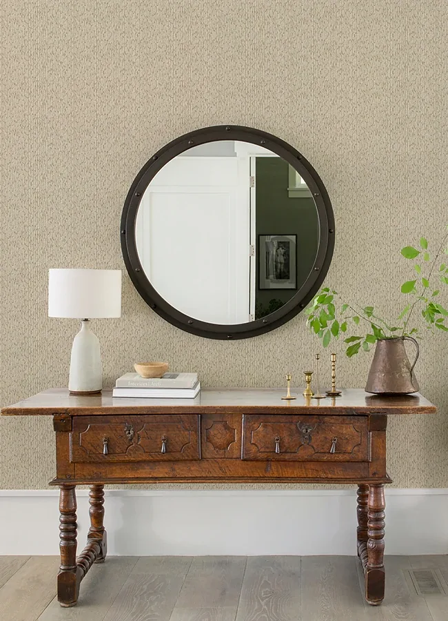 A-Street Prints Mackintosh Light Brown Textural Wallpaper - SKU 4046-26132