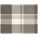 A-Street Prints Madaket Charcoal Plaid Wallpaper - SKU 2927-81100