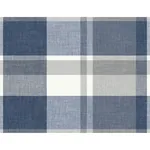 A-Street Prints Madaket Indigo Plaid Wallpaper | Wallpaper Twins A-Street Prints Madaket Indigo Plaid Wallpaper - SKU 2927-81102