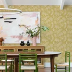 A-Street Prints Maeve Mustard Jacobean Trail Wallpaper | Wallpaper Twins A-Street Prints Maeve Mustard Jacobean Trail Wallpaper - SKU 4120-26826